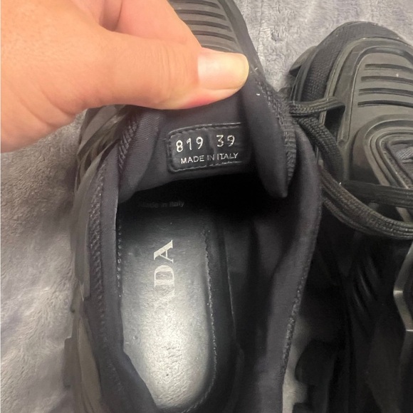 PRADA nylon chunky sneakers size 40 - Picture 3 of 3